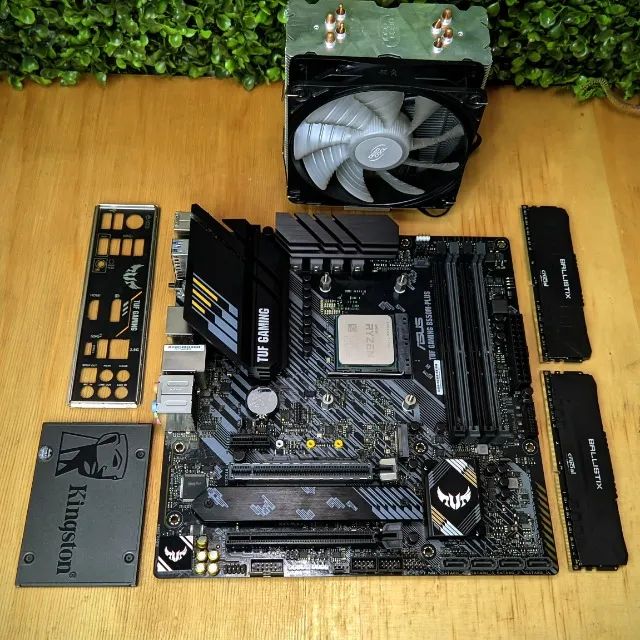 RYZEN 5700X + B550M TUF + 16GB + COOLER + SSD - Foto 4