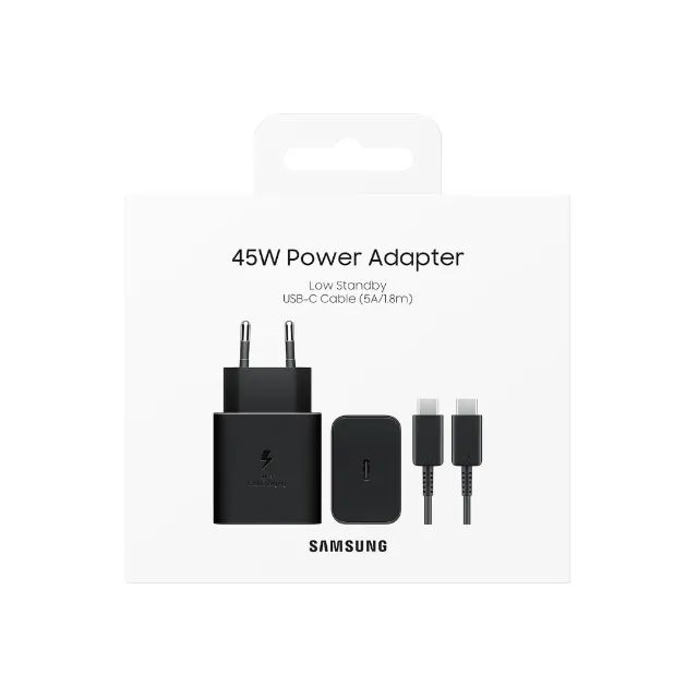 Carregador de Tomada 45W Power Super Rápido (Cabo USB-C) - Samsung cod: 4791