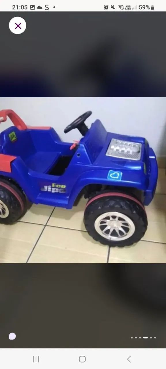 jeep eletrico infantil bandeirantes - Foto 2