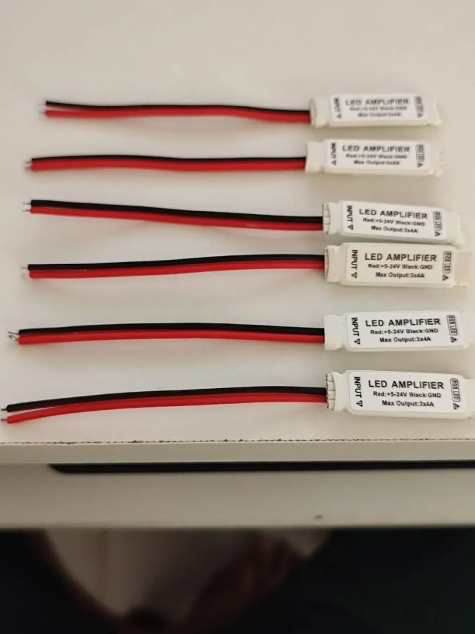 Amplificador e Repetidor para Fita Led 5050 e 3528 (6 unidades) - Foto 3