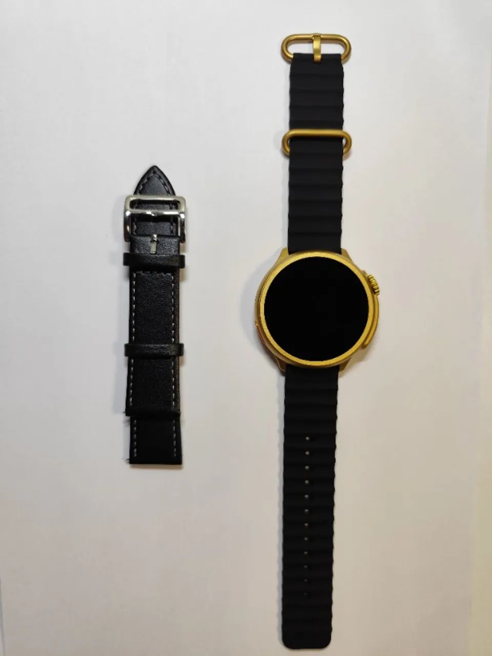 Smartwatch S9 Ultra Pro Redondo Dourado  - Foto 4