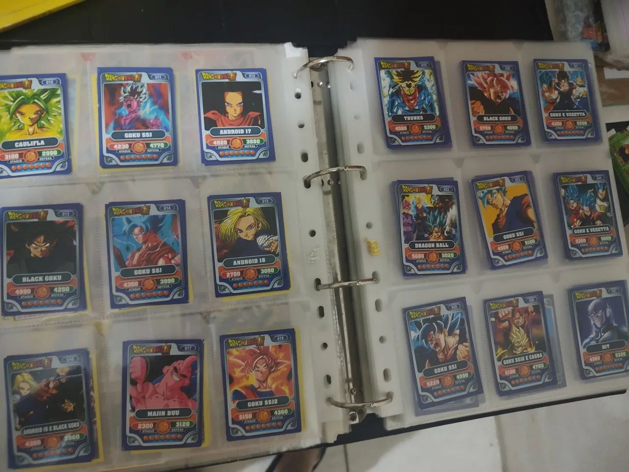 Cartas Dragon Ball- coleção mini cards - Foto 3