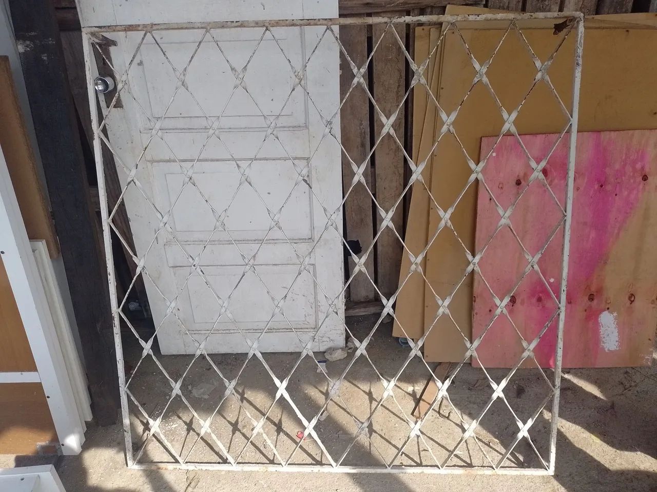 Grade de ferro para janela