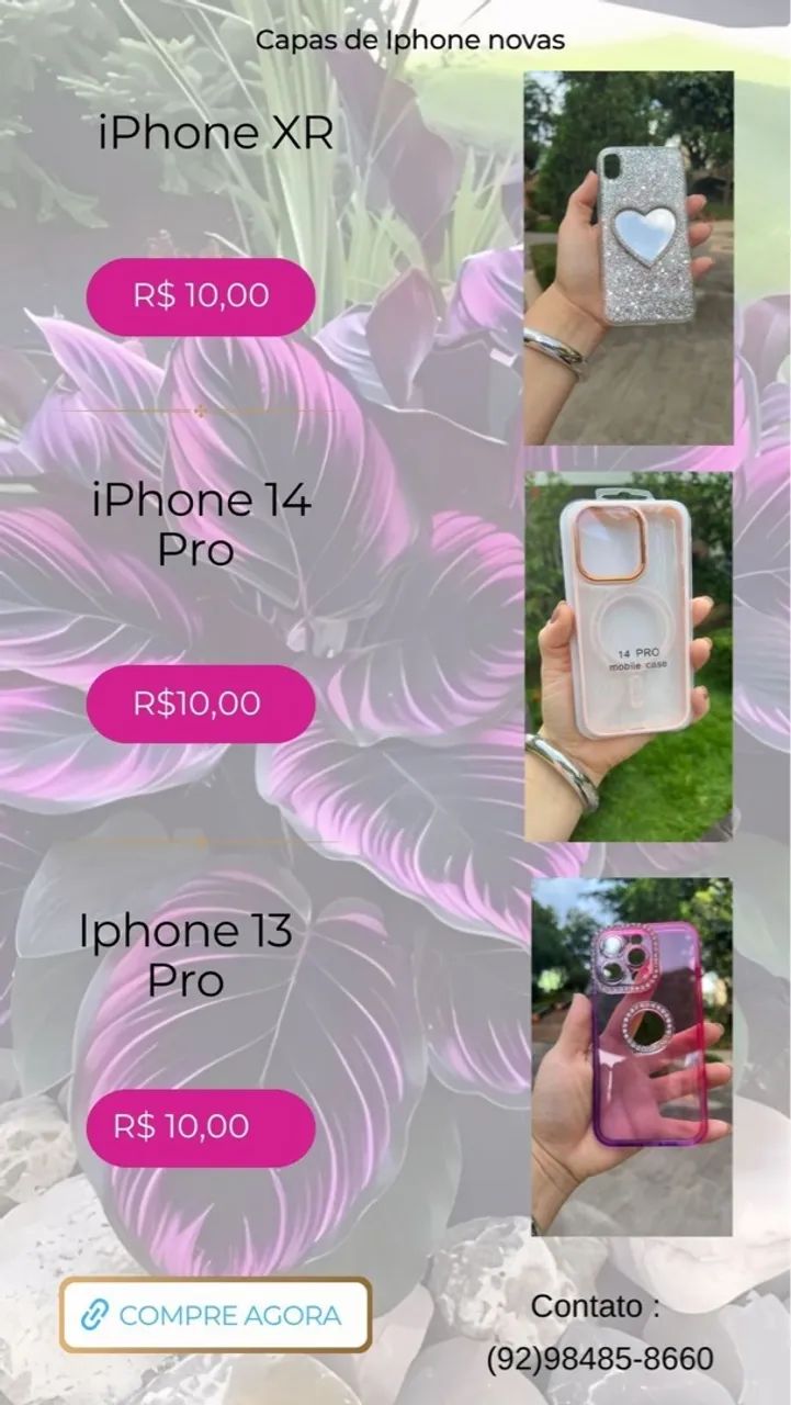 Capas de iPhone 13 e 14 Pro - Diversos Modelos - Foto 3