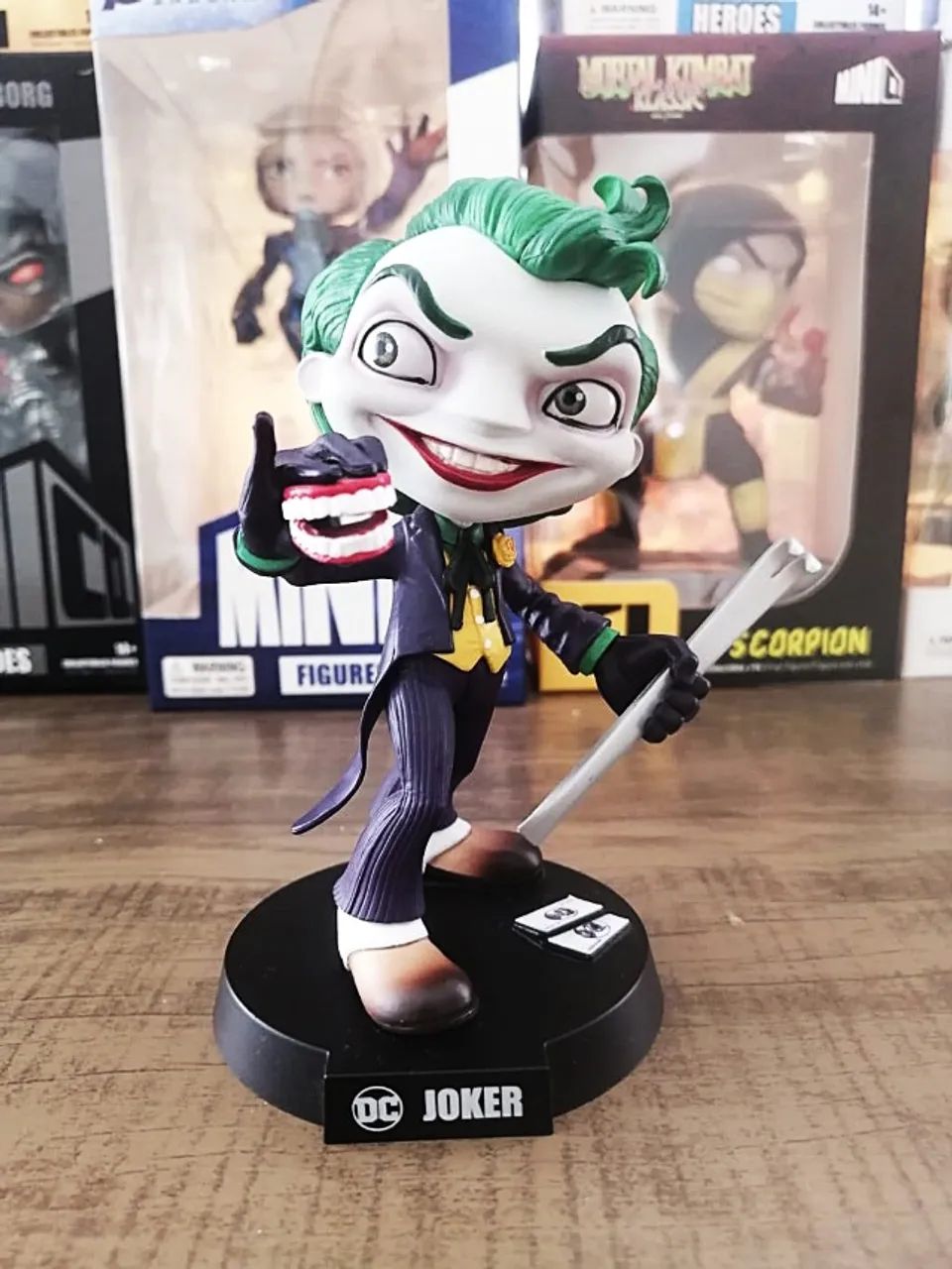 Estatueta The Joker - Dc Comics - Minico - Iron Studios - Foto 3
