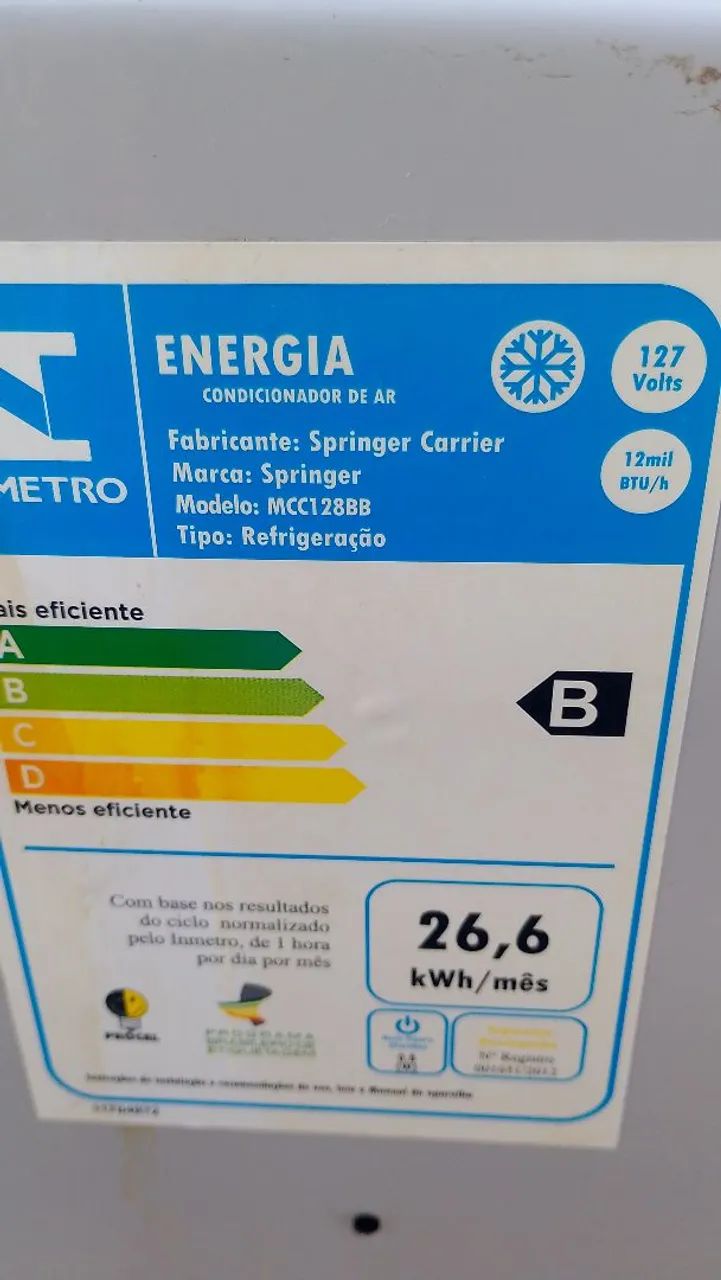Ar Condicionado de Janela 12000 BTUs Bem conservado. - Foto 4
