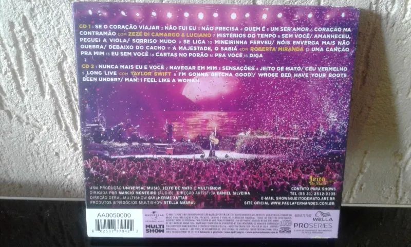 Cd Paula Fernandes Um Ser Amor - Foto 3