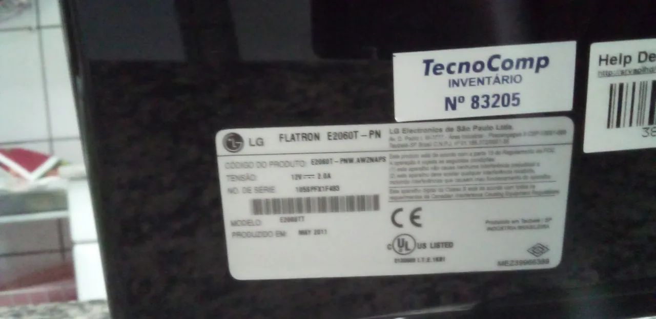 Monitor LG 20 polegadas E2060T - Foto 5