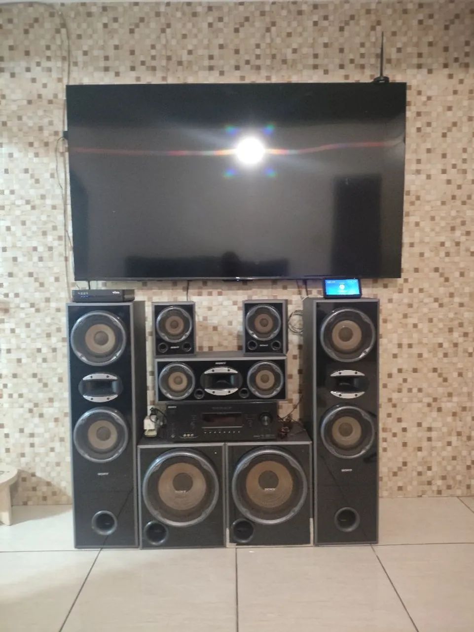 Home Theater Sony Muteky Completo - 7.1 Canais