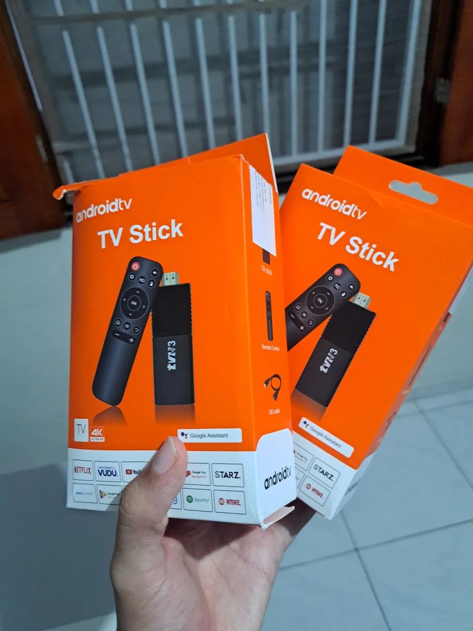 Android TV Stick 4K - Streaming de Conteúdo