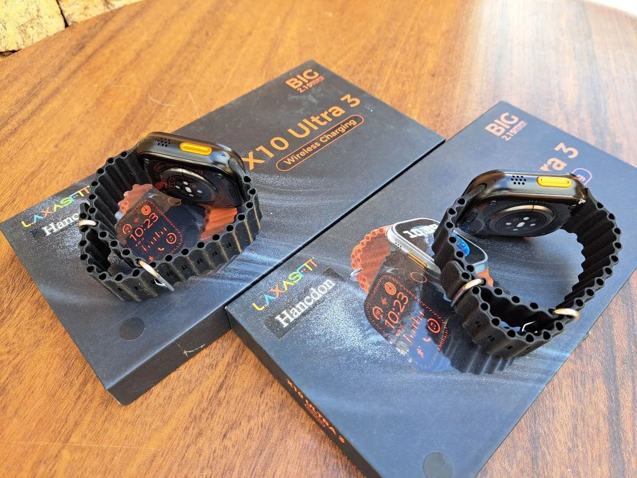 Smartwatch relogio x10 super tela amoled 30 funcoes  - Foto 3