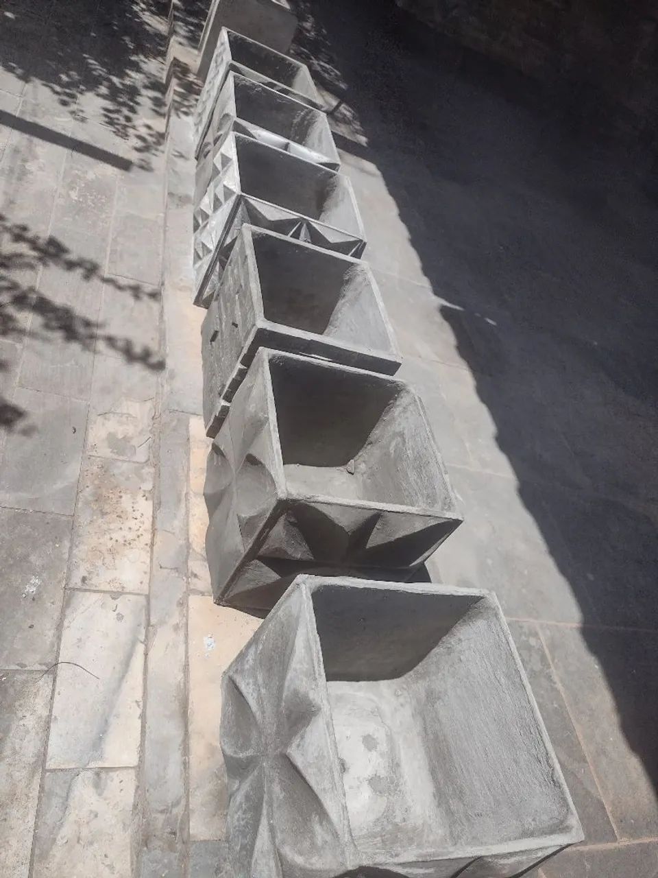 Vasos 3d de cimento 64294093086849124