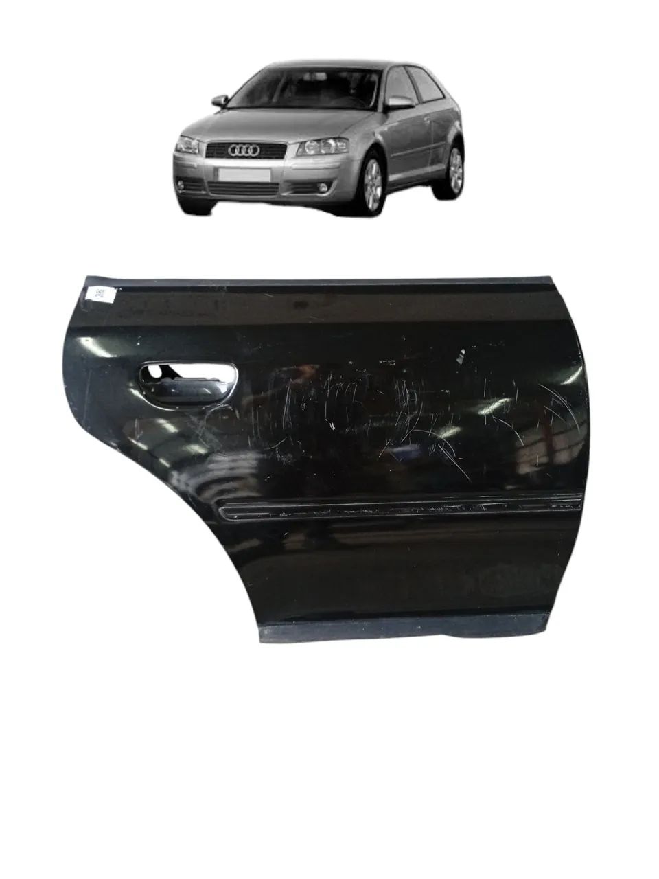 Porta Traseira Direita Audi A3 2005 Detalhes