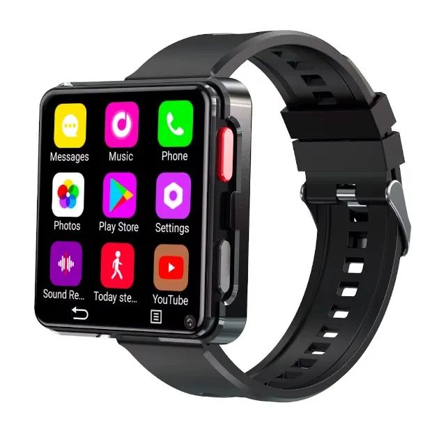 Smartwatch Smartphone Pineapple 32GB 3GB chip sim 4g android 11 wi-fi GPS NFC google pay C - Foto 4