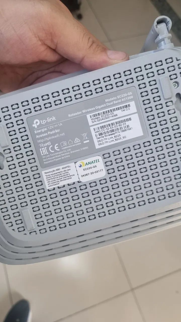 ROTEADOR WIFI TP LINK AC1200 5GHZ - Foto 3