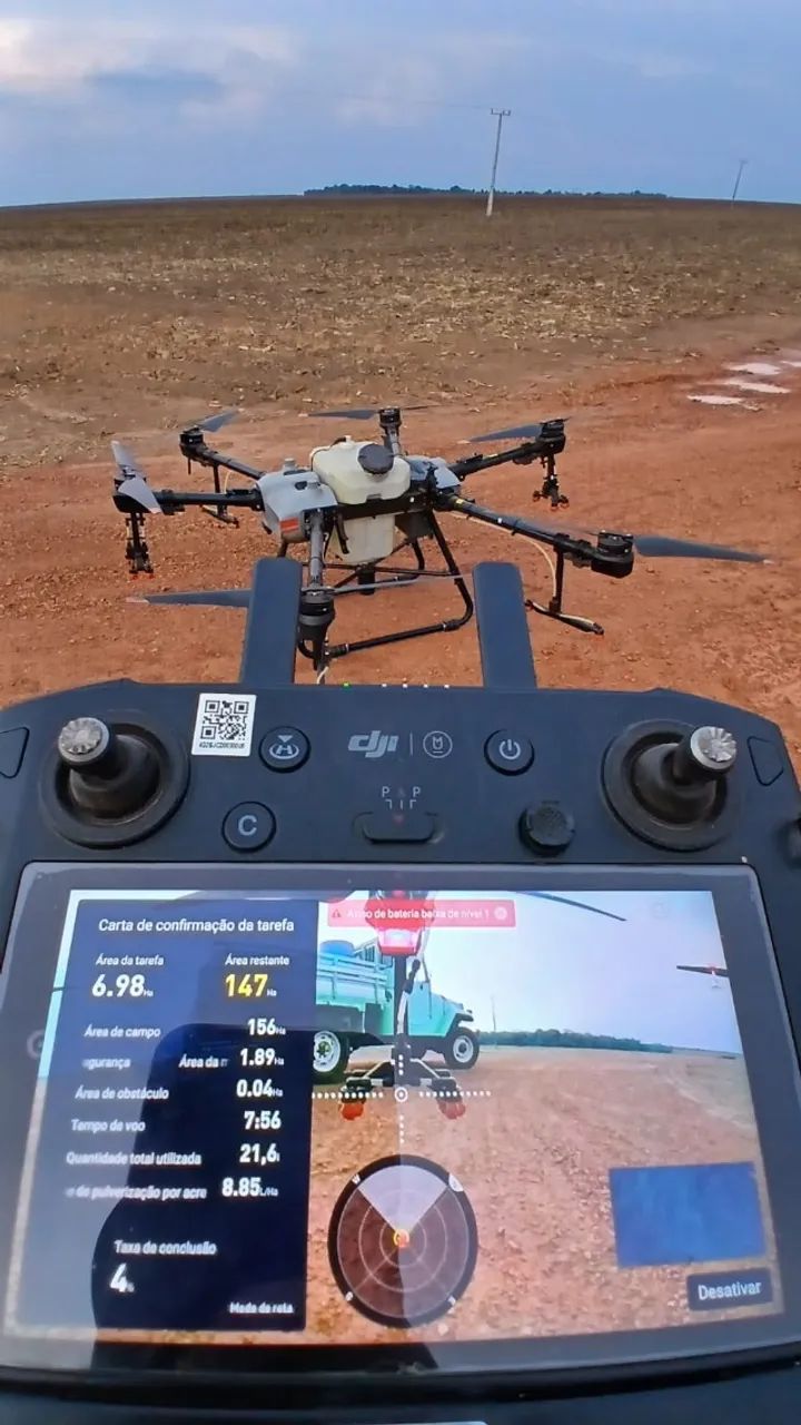 Drone de pulverização agrícola 