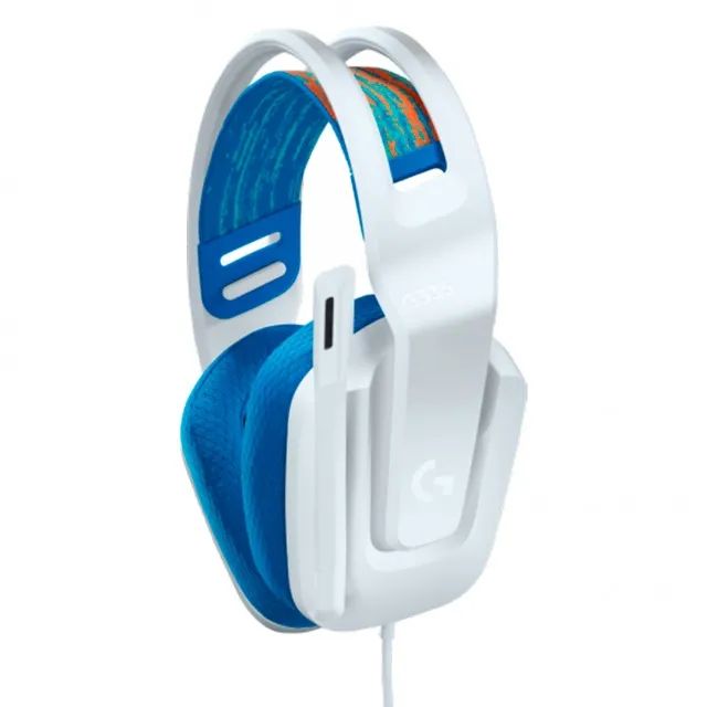 Headset Gamer G335 Branco - Logitech | Multiplataforma | Som Claro para Vitória! - Foto 3