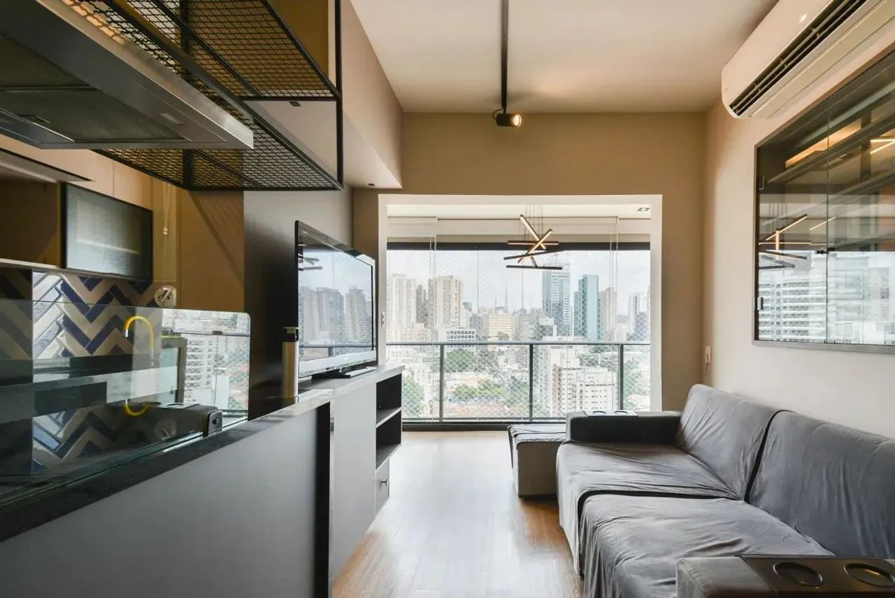 Apartamento tipo para venda com 1 quarto, sendo 1 suíte, 48m²