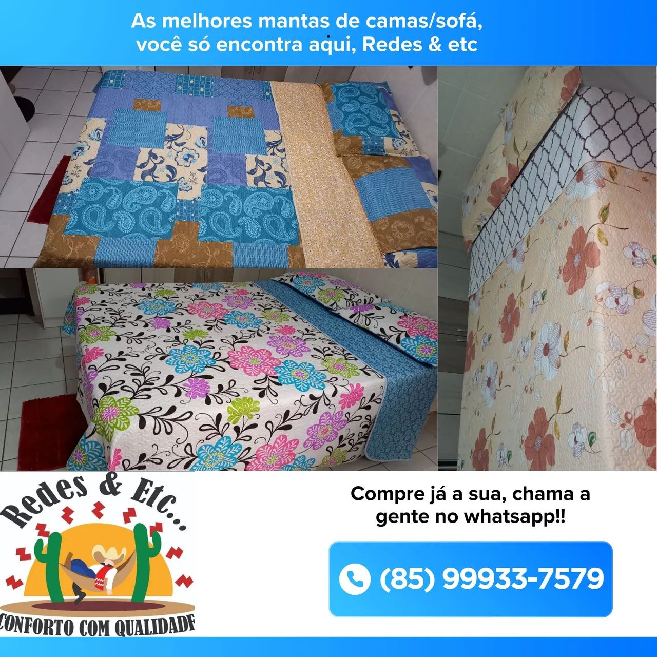 REDES DE DORMIR E COLCHAS  - Foto 6