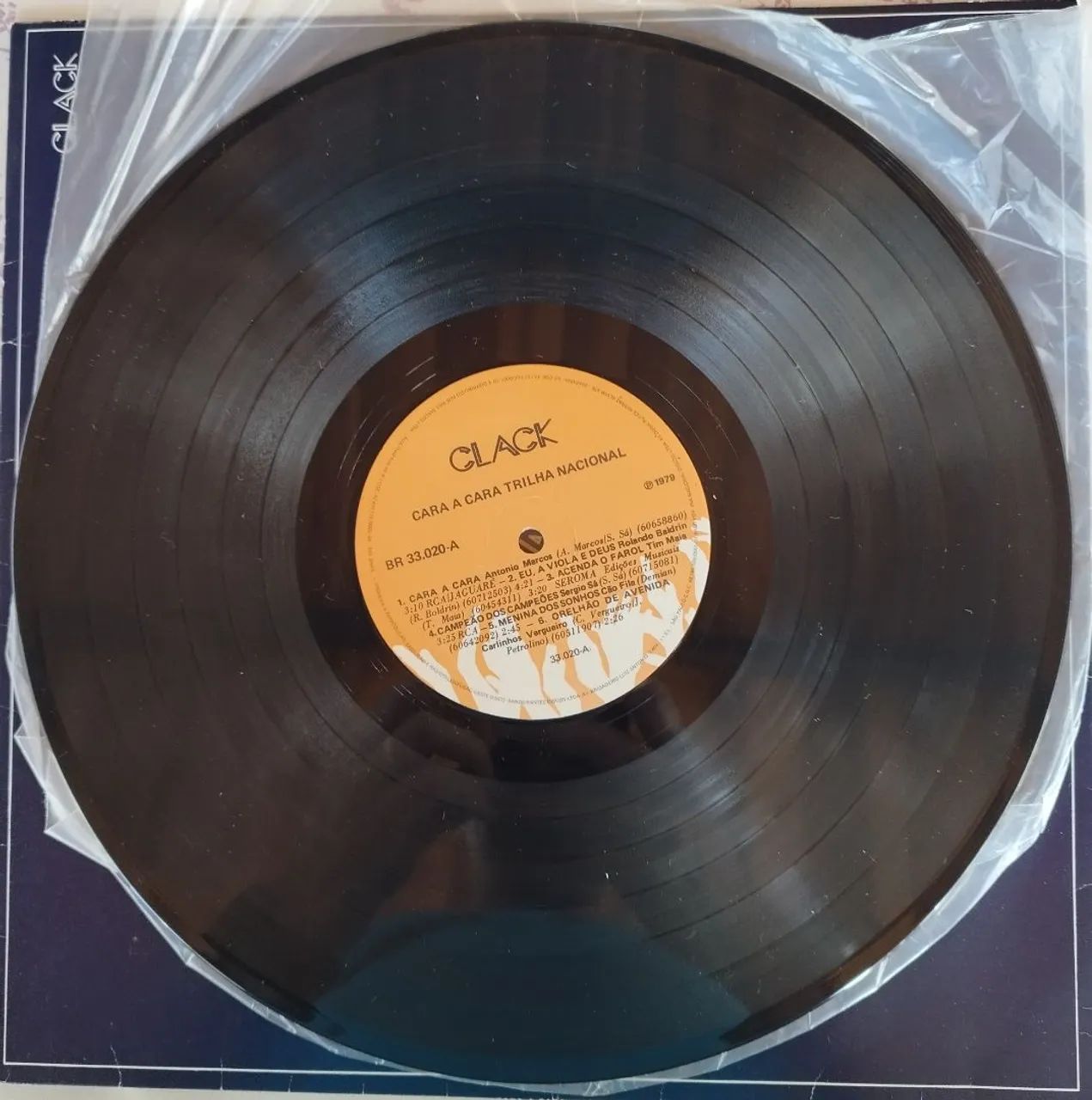 LP Cara a Cara trilha Nacional de Novela. - Foto 3