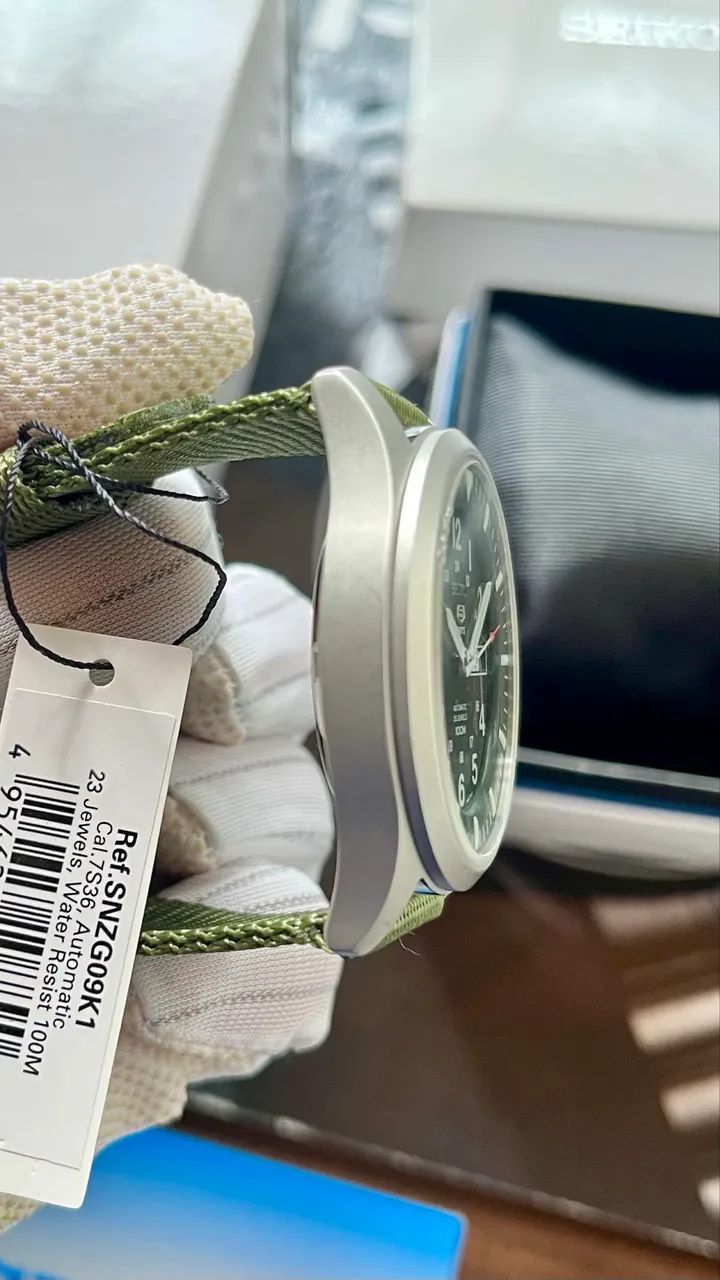 relogio seiko militar automatico