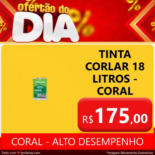 TINTA CORALAR LATA 18 LITROS - CORAL  - Foto 2