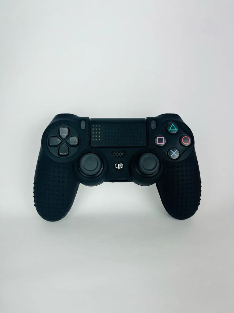 Controle PS4 + Capa de Silicone + Case - Foto 2