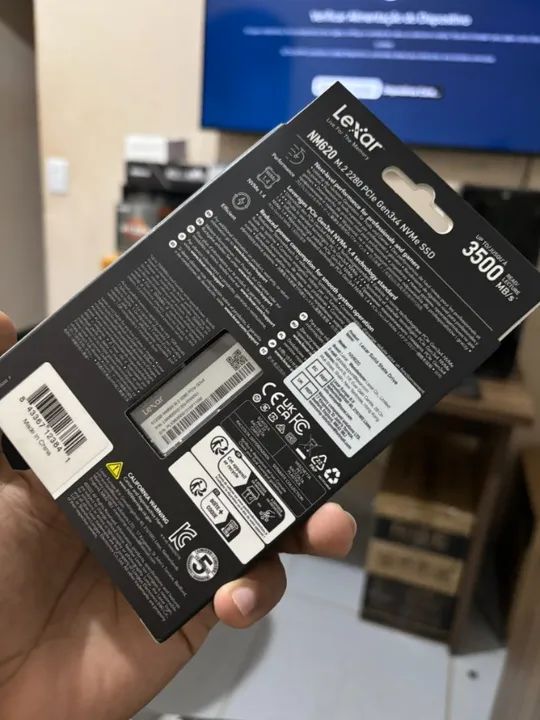 SSD Nvme Lexar 512GB ( LACRADO ) - Foto 2