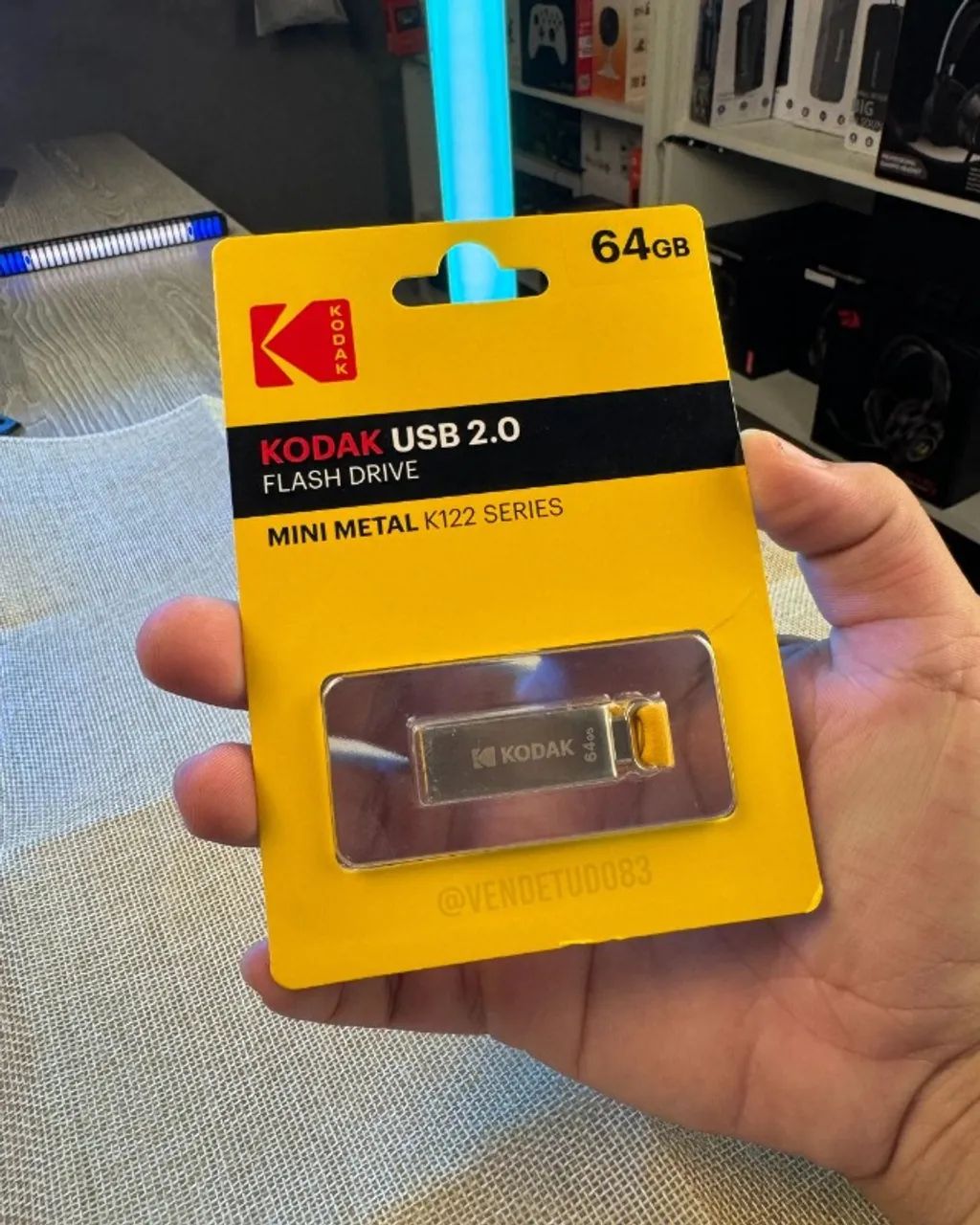 Pendrive Kodak K112 Super Mini 64GB, Metal, USB 2.0  - Foto 5