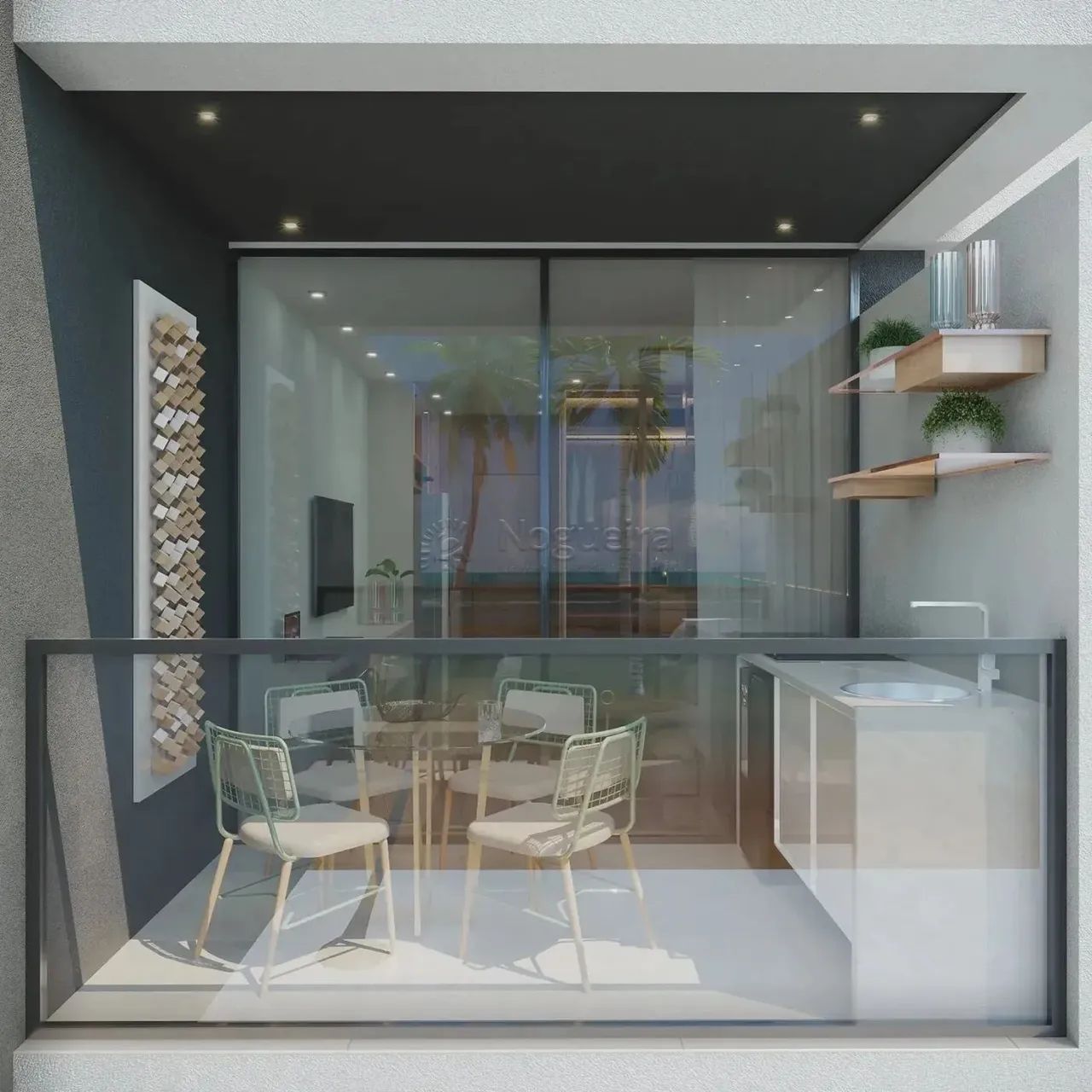 Imóvel para venda possui 36 metros quadrados com 1 quarto em TAMANDARE I - Tamandaré - PE - Foto 4