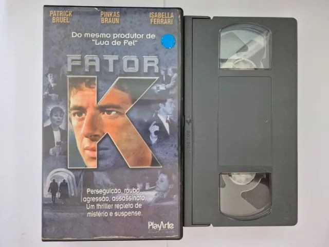 VHS Fator K Dublado Original - Foto 3