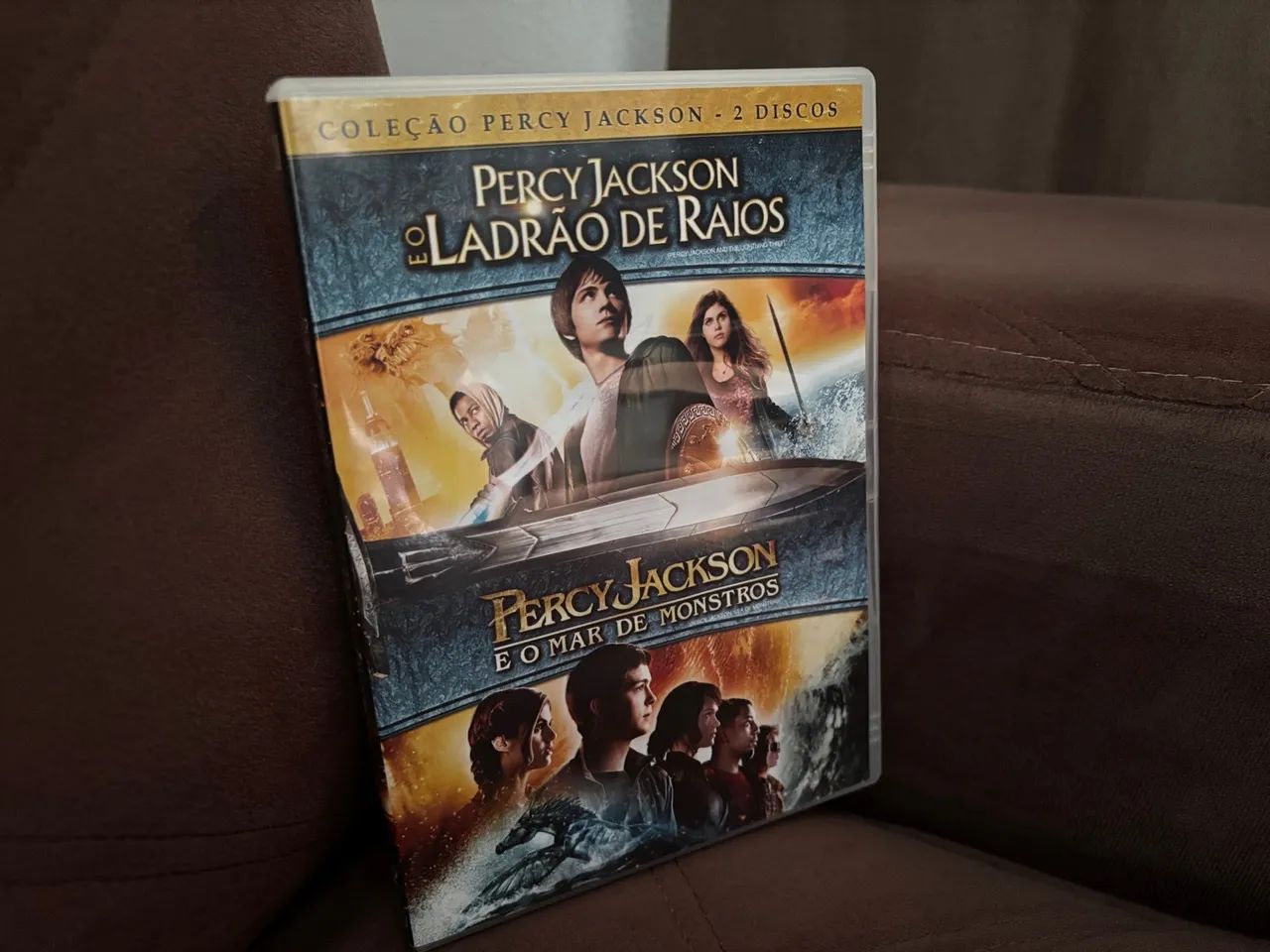 Coleção Percy Jackson - O Ladrão de Raios e O Mar de Monstros