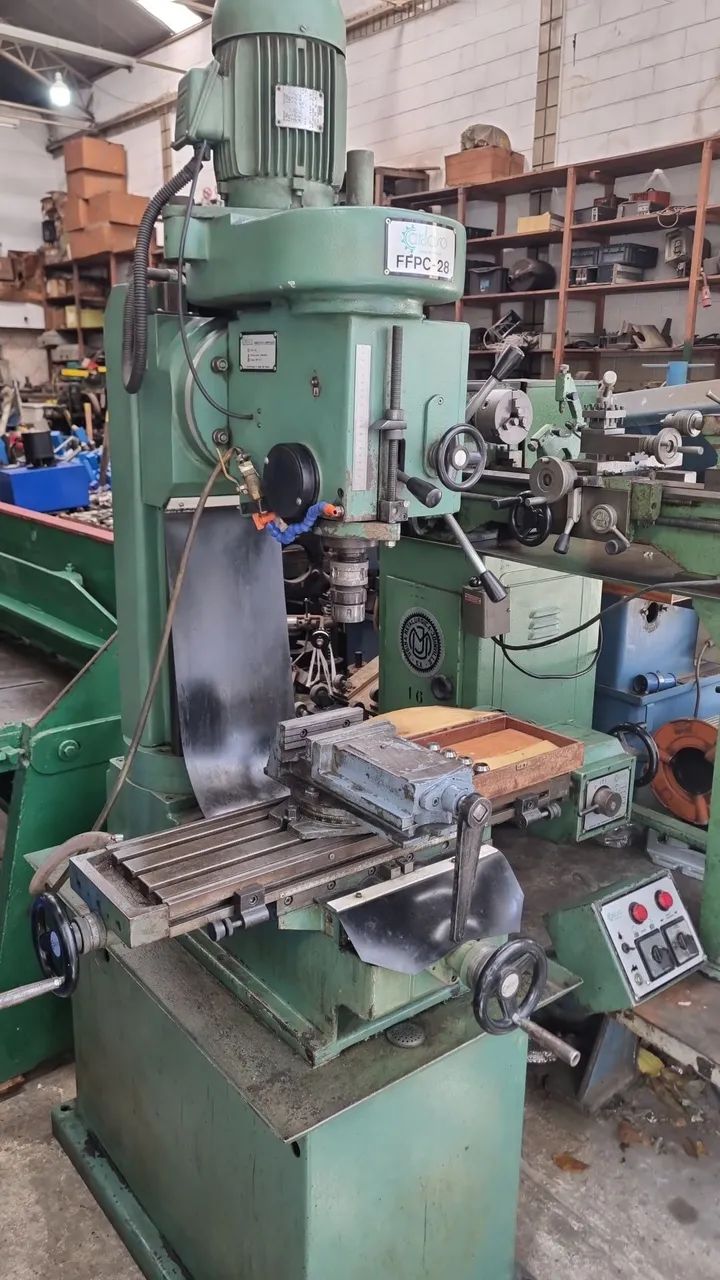 Furadeira Fresadora Cardoso FFPC-28 COMPLETA 