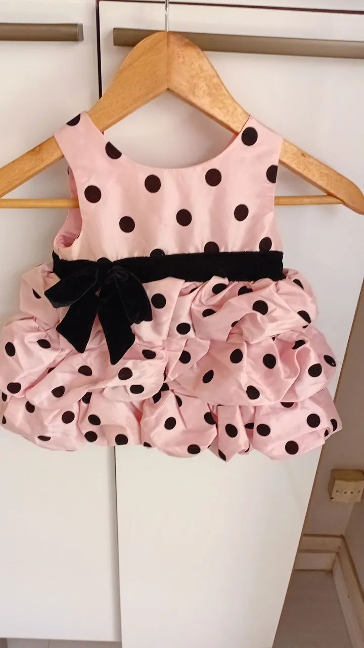 Vestido Joaninha Poliester 