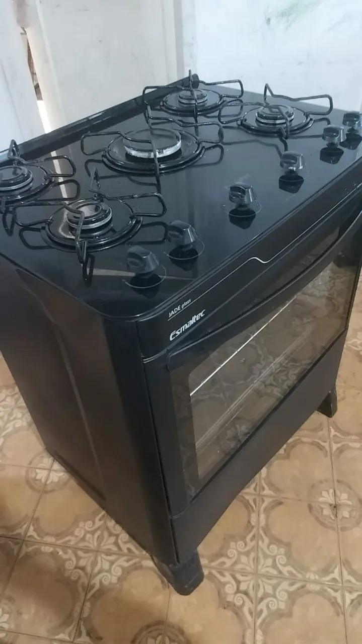 Fogão mesa de vidro 5 bocas