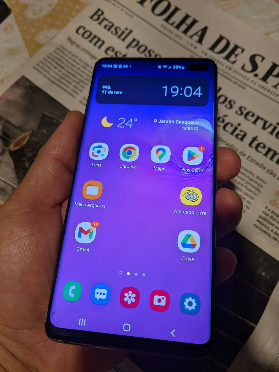 Smartphone Samsung Galaxy S10 Plus