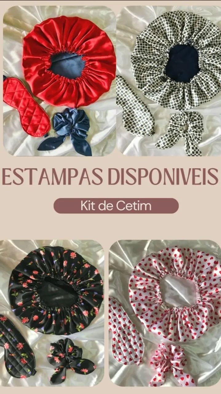 Kir de touca de cetim