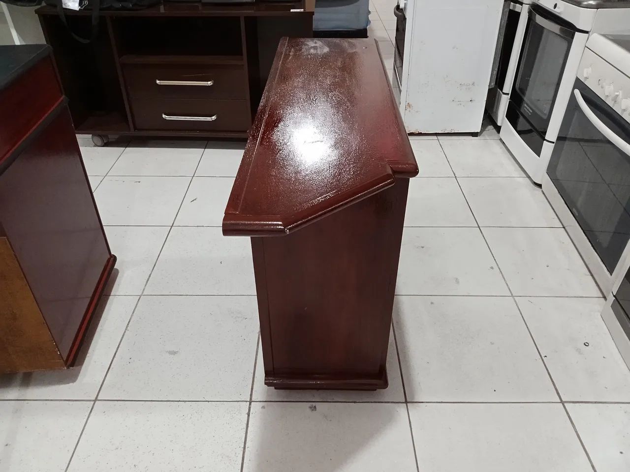 Rack com 2 Portas em Madeira Maciça  - Foto 3