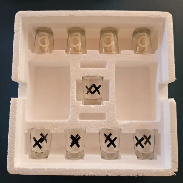 Jogo da Velha com copinhos para drink - Foto 2
