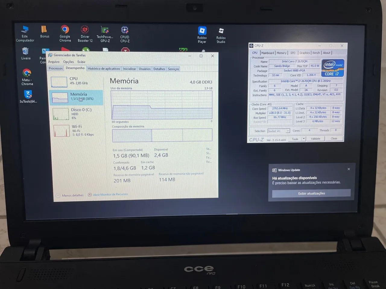 Notebook CCE I7  - Foto 4