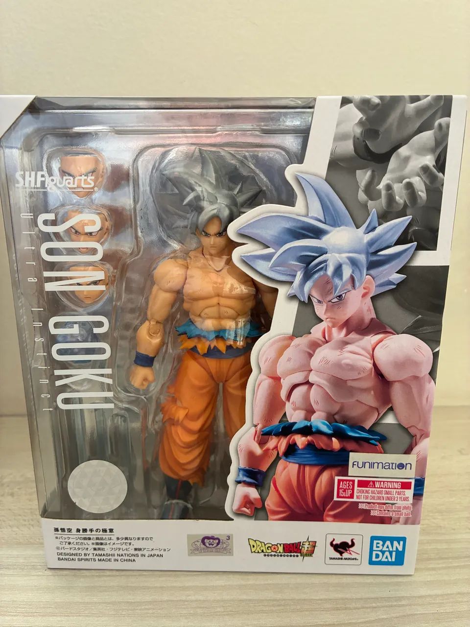 Goku Ss Ultra Instinct S.h. Figuarts Dragon Ball Z Bandai