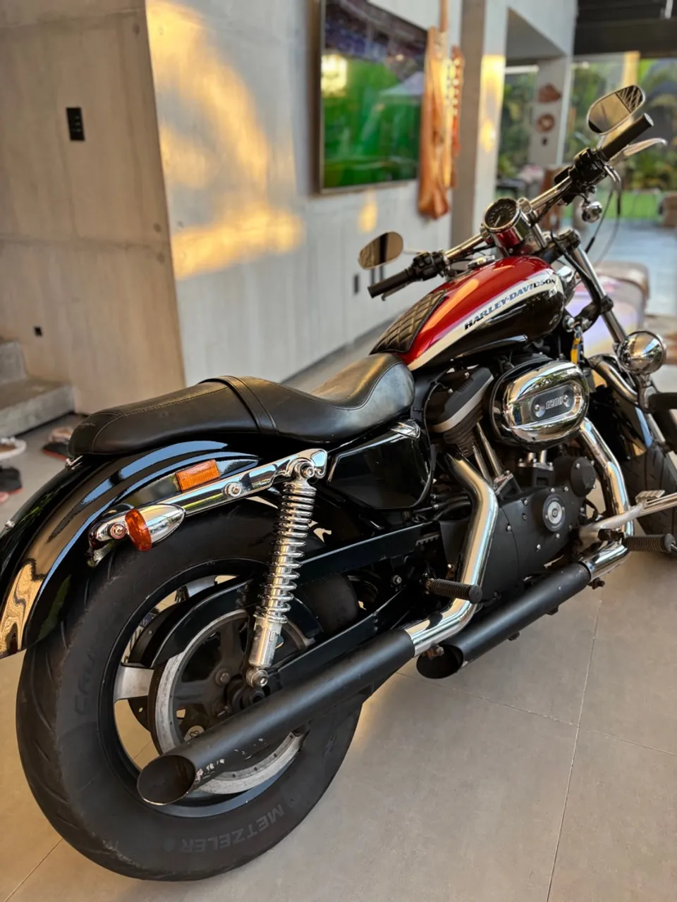 Moto Harley Davidson Sportster XL 1200 CA, edição especial, ano 2013/2013. Relíquia.