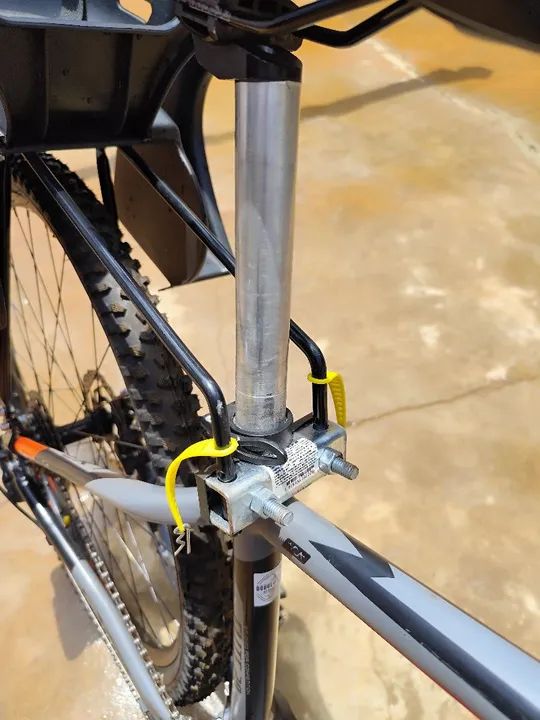 Vendo Cadeirinha Infantil para bicicleta - suporte para Aro 29 MTB - Foto 3