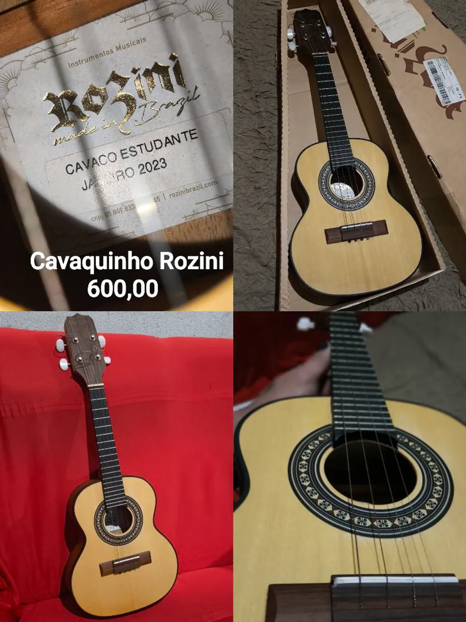 Cavaquinho Rozini Estudante Janeiro 2023