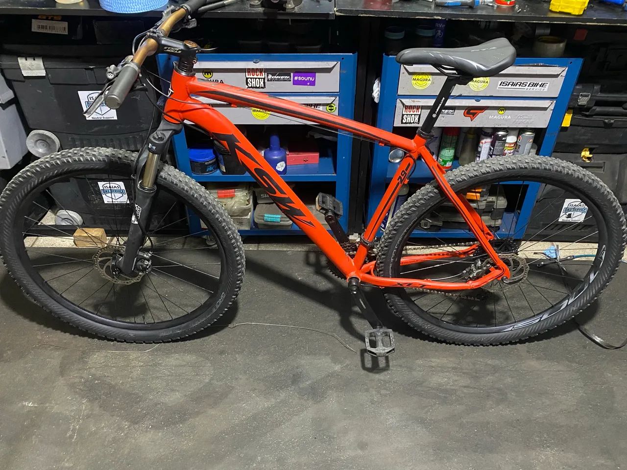 Bike KSW 29 Shimano Deore 24 marchas freio hidráulico  - Foto 5