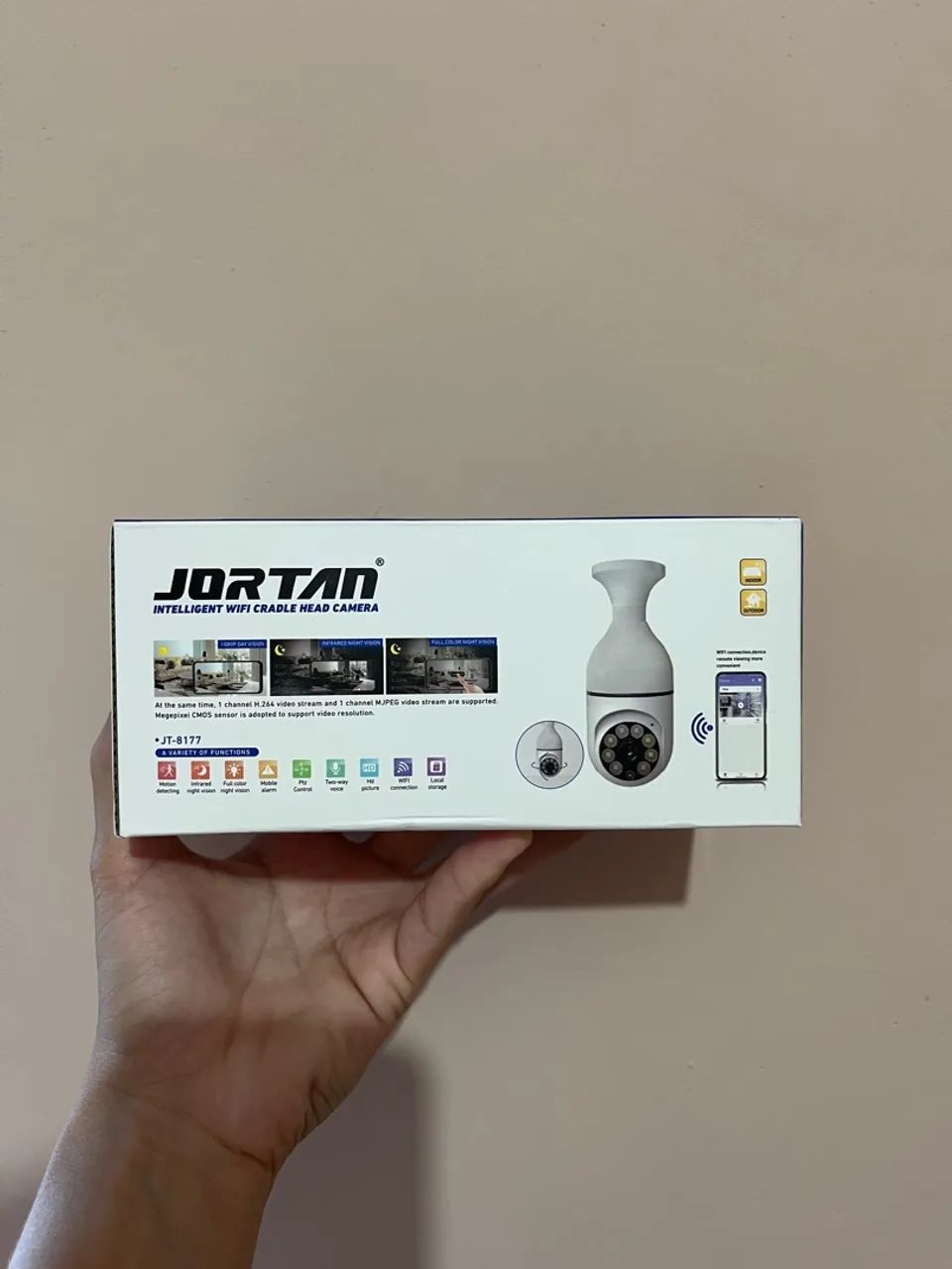 Câmera Wi-Fi fácil de instalar  - Foto 3