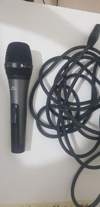Microfone profissional com fio - Foto 2