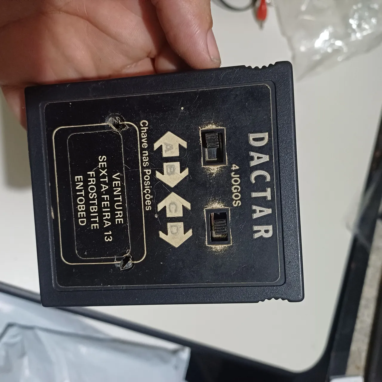 Cartucho Dactar 4 Jogos Atari