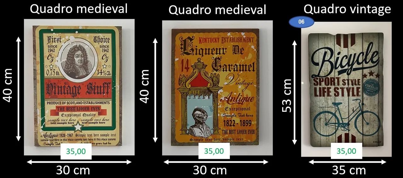 Quadros medievais 