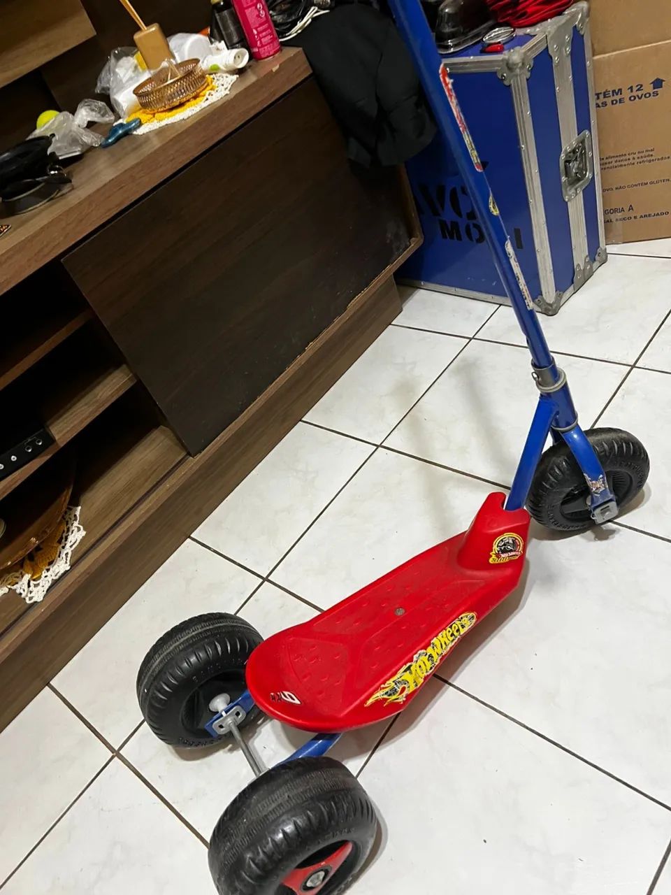Patinete de três rodas hot Wheels Brinquedos e Jogos Jardim